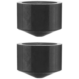 Slappy Skateboard Trucks Pivot Cups 2-Pack Black with Sticker