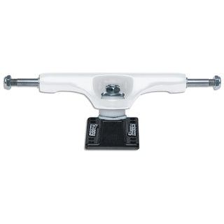 Slappy Skateboard Trucks ST1 Classic 8-Hole Baseplate White/Black 9.0"