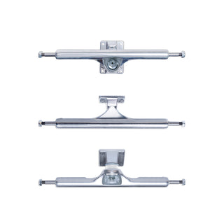 Slappy Skateboard Trucks ST1 Hollow Polished 12" Pair