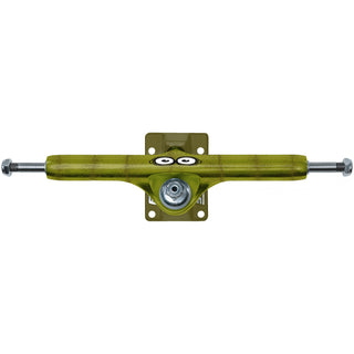 Slappy X Heroin Skateboard Trucks ST1 Hollow Pickle Green 10.5" (Pair)