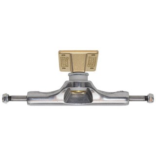 Slappy Skateboard Trucks Inverted Hollow Lights Ultra Low Kingpin 8.5" Polished/Gold/Gold