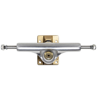 Slappy Skateboard Trucks Inverted Hollow Lights Ultra Low Kingpin 8.0" Polished/Gold/Gold