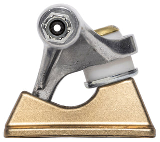 Slappy Skateboard Trucks Inverted Hollow Lights Ultra Low Kingpin 8.25" Polished/Gold/Gold