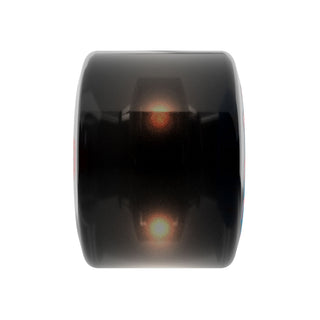 Slime Balls Skateboard Wheels 66mm Prayer Candle Light Ups 78A Transparent Black with Bronson Bearings