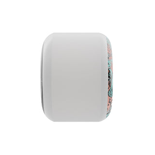Slime Balls Skateboard Wheels 56mm Rob Roskopp Five Reissue Full Combo 97A White