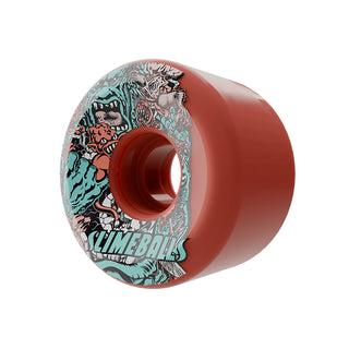 Slime Balls Skateboard Wheels 60mm Rob Roskopp Five Reissue OG Slime 78A Pink