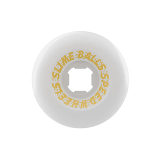 Slime Balls Skateboard Wheels 56mm Sam Hitz Full Combo 99A White