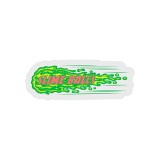 Slimeballs Wheels Skateboard Sticker Snot Rocket Green 3.5" x 1.25"