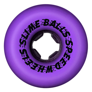 Slime Balls Skateboard Wheels 54mm Bam Margera Guest Hardline 95A Purple