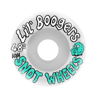 Snot Skateboard Wheels 48mm Lil Boogers 101A White