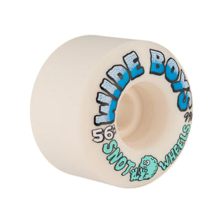 Snot Wheel Co. Skateboard Wheels 56mm Wide Boys 99A White