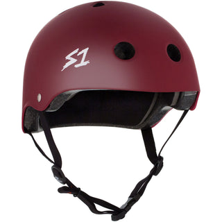 S-One Skateboard Helmet Certified Lifer Maroon Size XL