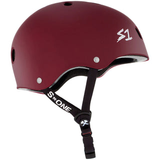 S-One Skateboard Helmet Certified Lifer Maroon Size M