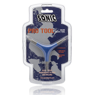 Sonic Pro Inline Hockey Skate Tool - All-In-One - 9 Functions - Blue