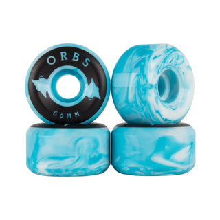 Welcome Wheels Orbs Specters Blue/White Swirl 53mm 99A