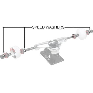 Dimebag Hardware Axle Washers 8 Pack