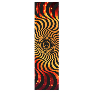 Spitfire Wheels Skateboard Griptape Classic Swirl Lava 9" x 33" Grip Tape Sheet