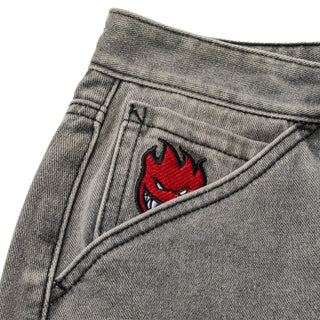Spitfire Wheels Pants Bighead Fill Denim Pant Grey Wash