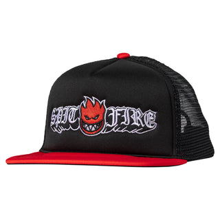 Spitfire Wheels Hat Old E Drop Bighead Snapback Black/Red