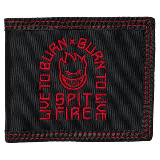 Spitfire Wheels Wallet LTB Arch Black/Red