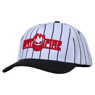 Spitfire Wheels Hat LTB Arch Script White/Black/Red Snapback