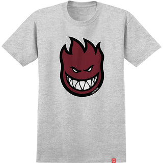 Spitfire Wheels Shirt Bighead Fill Heather Grey/Red