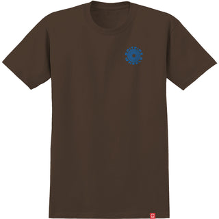 Spitfire Wheels Shirt Classic 87 Swirl Fill Dark Chocolate/Blue
