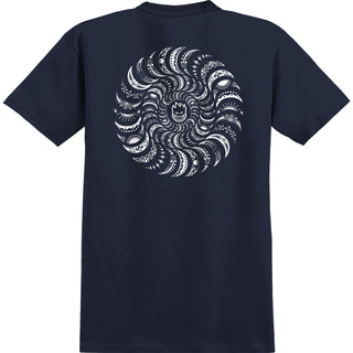 Spitfire Wheels Shirt Classic Swirl Paisley True Navy/White