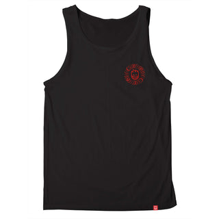 Spitfire Wheels Shirt Classic Swirl Paisley Tank Top Black/Red
