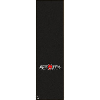 Spitfire Wheels Griptape Live to Burn Black 9" x 33"