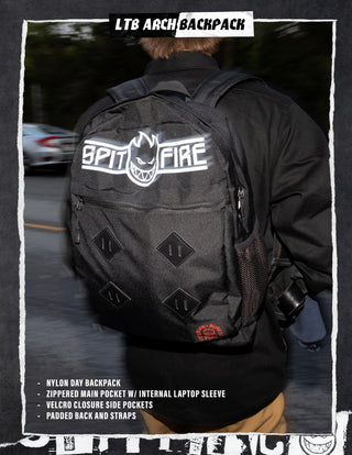Spitfire Wheels Backpack LTB Arch Black