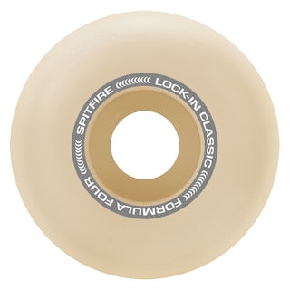 Spitfire Skateboard Wheels 53mm F4 93A Ishod Lock-In Classic Natural