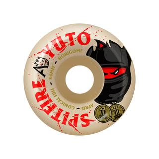 Spitfire Skateboard Wheels 54mm F4 99A April Yuto Horigome Conical Full Natural