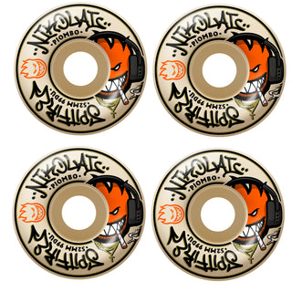 Spitfire Skateboard Wheels 52mm F4 99A Nikolai Piombo Classic Natural