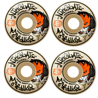 Spitfire Skateboard Wheels 54mm F4 99A Nikolai Piombo Classic Natural