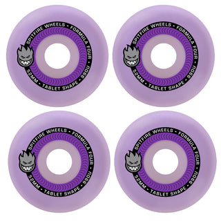 Spitfire Skateboard Wheels 52mm F4 99A Team Tablet Colors Lavender