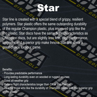 Innova Disc Golf Star Roc3 Midrange Disc 5/4/0/3 - Choose Exact Disc