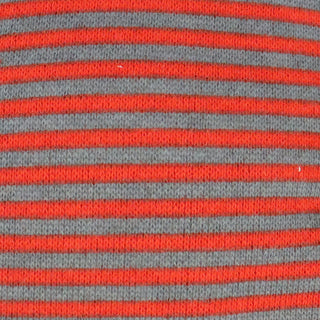 CCS Skateboard Hoodie Micro Stripe Stash Pocket Zip Orange/Grey/Purple