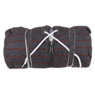 CCS Skateboard Hoodie Vapor Stripe Stash Pocket Zip Charcoal