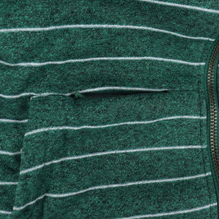 CCS Skateboard Hoodie Vapor Stripe Stash Pocket Zip Emerald