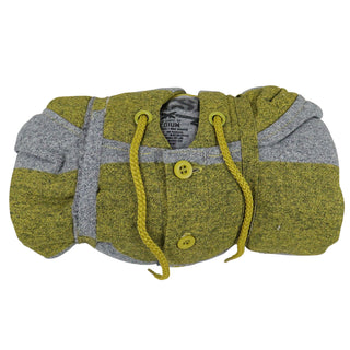 CCS Skateboard Hoodie Fatty Dueces Stash Pocket Grey/Yellow