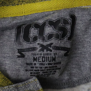 CCS Skateboard Hoodie Fatty Dueces Stash Pocket Grey/Yellow
