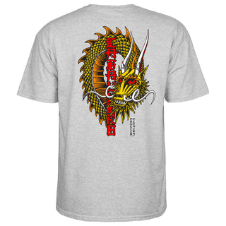 Powell Peralta Skateboard Shirt Steve Caballero Ban This Sport Grey