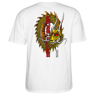 Powell Peralta Skateboard Shirt Steve Caballero Ban This White