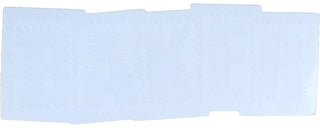 Baker Skateboards Sticker Library Card Clear/White 5" x 1.75"