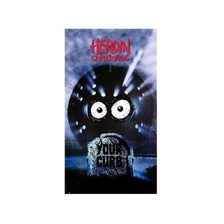 Heroin Skateboards Sticker Curb Killer 3.25" x 5.75"