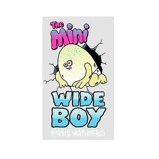 Heroin Skateboards Sticker The Mini Wide Boy 3.5" x 3.25"