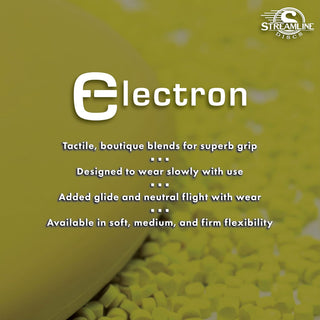 Streamline Disc Golf Electron Stabilizer Soft Putter 3/3.5/0/2.5 Mango/Gold Olive 173 grams