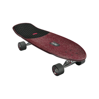 Globe Skateboard Cruiser Complete Stubby Onshore/Cherry Bamboo 30" Surf Skate