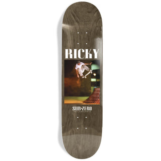 Sub Zero Skateboard Deck Ricky Oyola Tribute 8.5" x 31.95" Brown